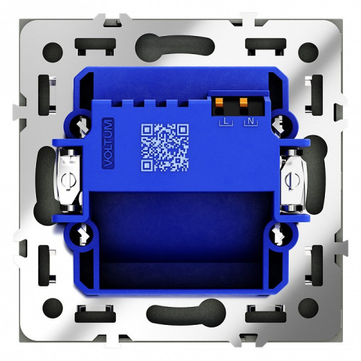 Заглушка для поста с подсветкой, без рамки Voltum S70 VLS070607