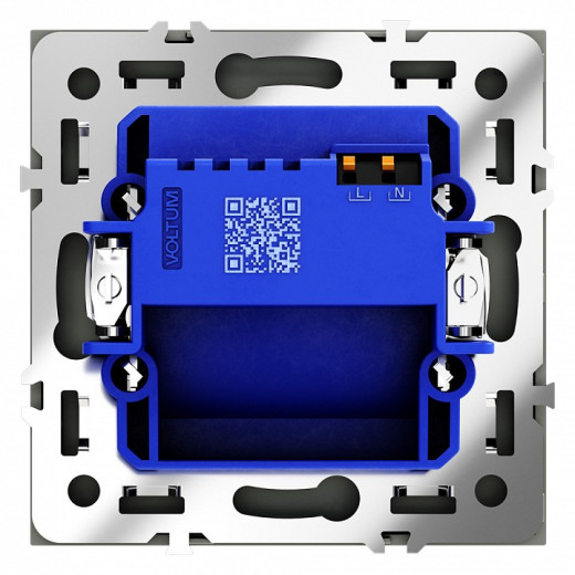 Заглушка для поста с подсветкой, без рамки Voltum S70 VLS070707