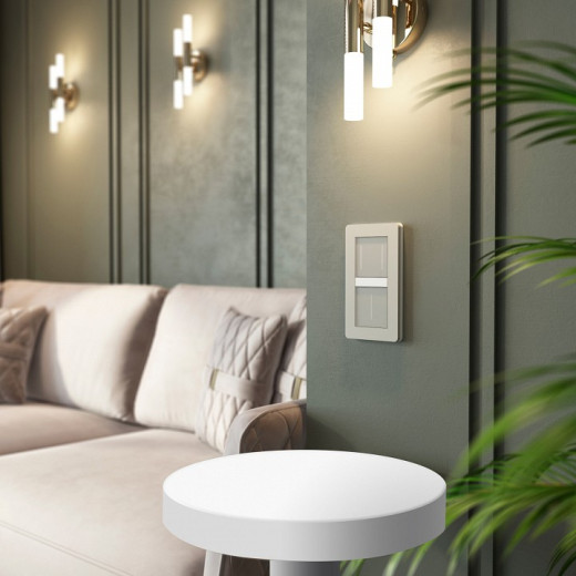 Диммер с подсветкой без рамки Werkel дымчатый W3443141