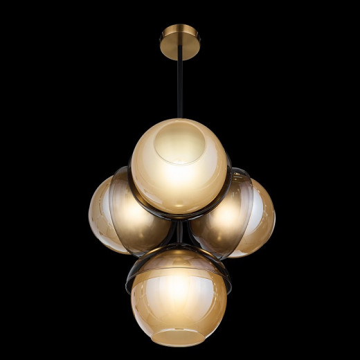 Люстра на штанге 33 идеи M14AM CHN800L.04.17BL.ASB-M14AM