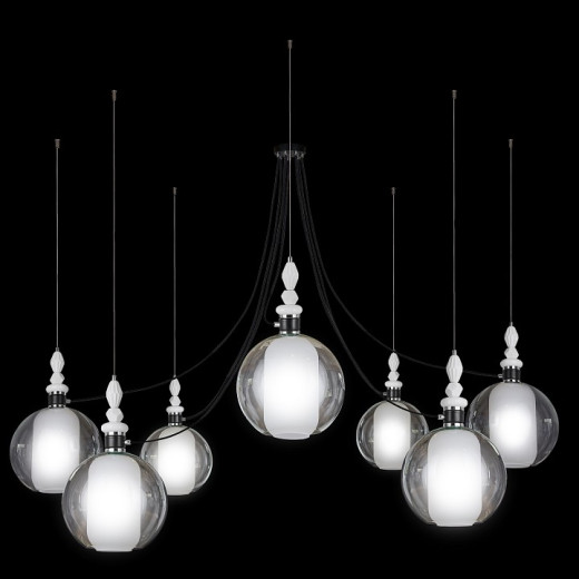 Подвесная люстра 33 идеи M66TR PND182.07.17CH.003BL-M66TR