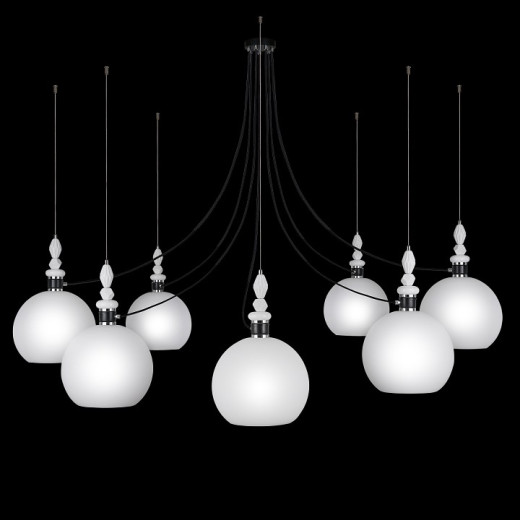 Подвесная люстра 33 идеи S37WH PND182.07.17CH.003BL-S37WH