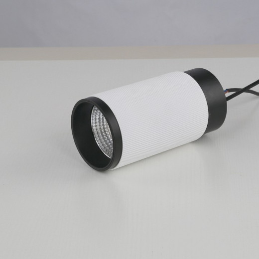 Накладной светильник iLedex Technical Delta 1954-10W-3000K-36 BK+WH