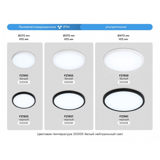 Накладной светильник Ambrella Light FZ FZ1953