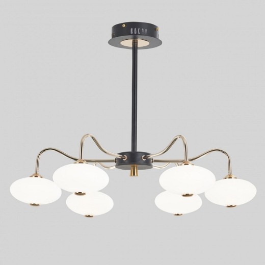 Люстра на штанге Arte Milano Neapolis-73908 273908/6 BK/GD