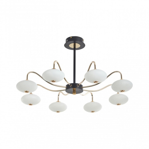 Люстра на штанге Arte Milano Neapolis-73908 273908/8 BK/GD