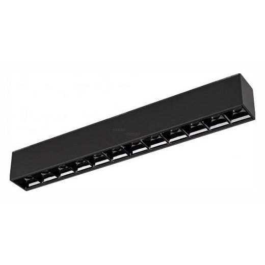 Встраиваемый светильник Arlight MAG-LASER-45-L320-12W Warm3000 (BK, 15 deg, 24V) 026937