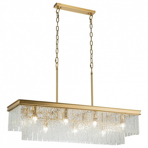 Подвесная люстра Belfast Harland 6308-10C BR CL