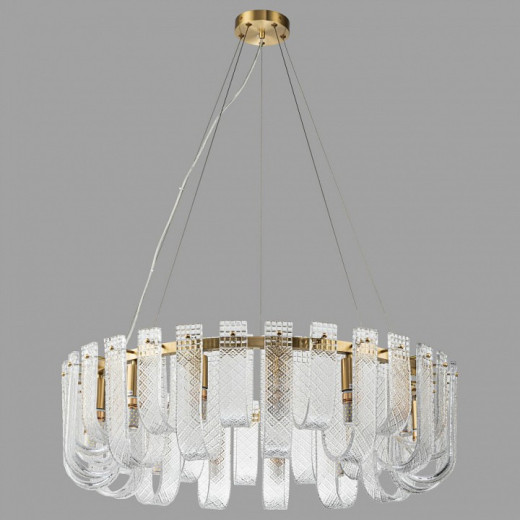 Подвесная люстра Belfast Severn 6601-800 BR CL