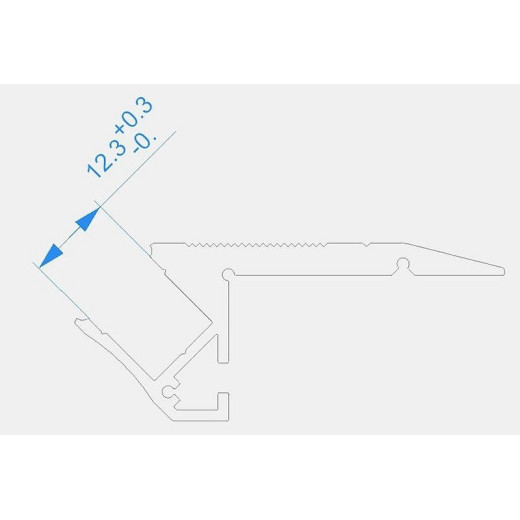 Профиль накладной Deko-Light AL-01-10 970500