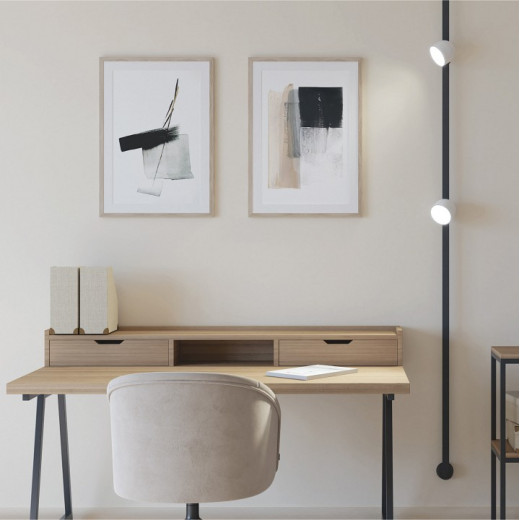 Накладной светильник Denkirs BELTY SPOT DK5542-WH+BK