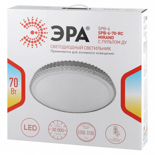 Накладной светильник Эра Классик SPB-6-70-RC Mirand