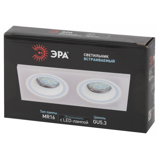 Встраиваемый светильник Эра DK 92 WH Б0054362