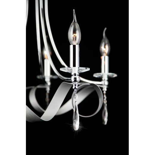 Подвесная люстра Eurosvet Adelia 60064/5 хром