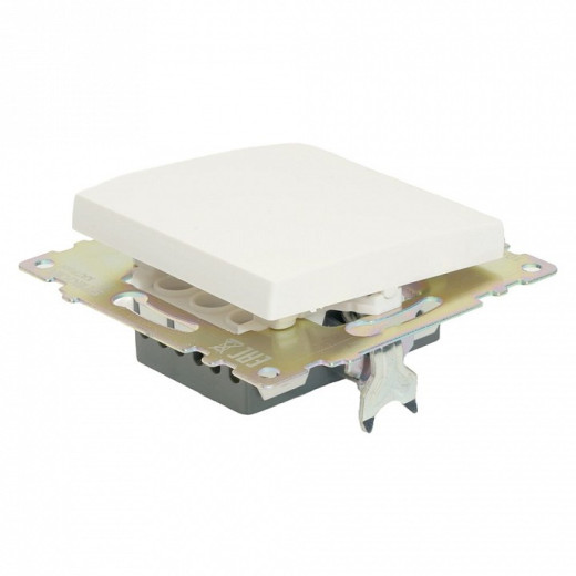 Выключатель одноклавишный без рамки Stekker Катрин 49176