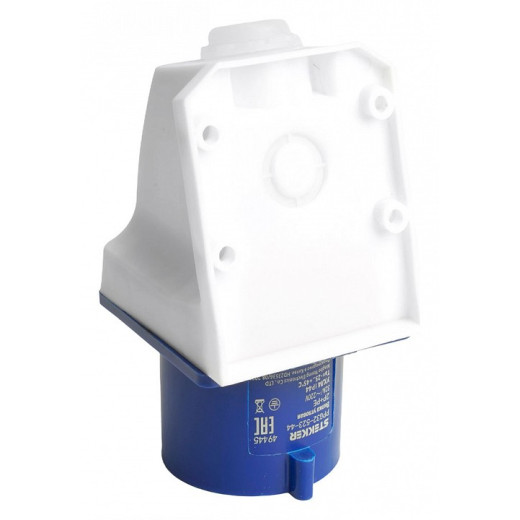 Вилка угловая 2P+PE Stekker ST 49445