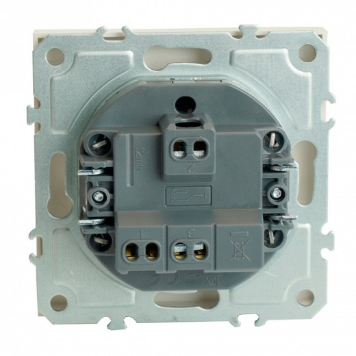 Выключатель одноклавишный без рамки Stekker RSW10-5105-01 49867