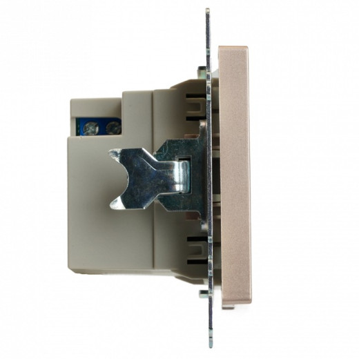 Розетка 2хUSB type A и C без рамки Stekker Катрин 50056