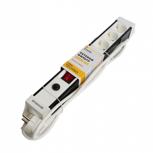 Сетевой фильтр Stekker Techno 50148