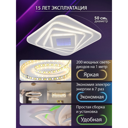 Накладной светильник Natali Kovaltseva PALACE LED LAMPS 81112/4C