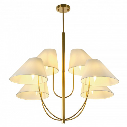 Люстра на штанге MyFar Lukas MR2390-6C