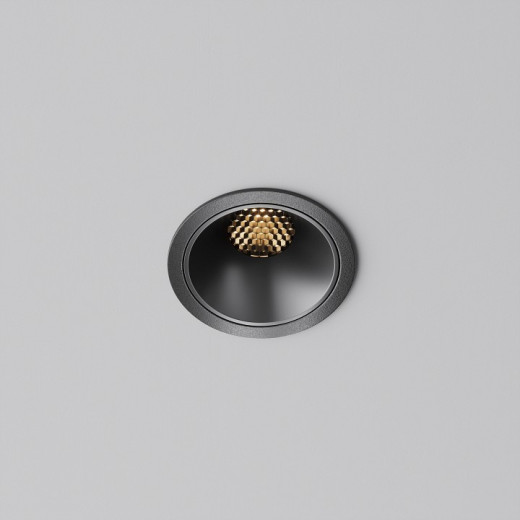 Встраиваемый светильник Maytoni Alfa LED DL043-01-10W2.7K-RD-B