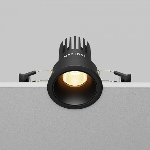 Встраиваемый светильник Maytoni Dip DL115-10W-2.7K-B