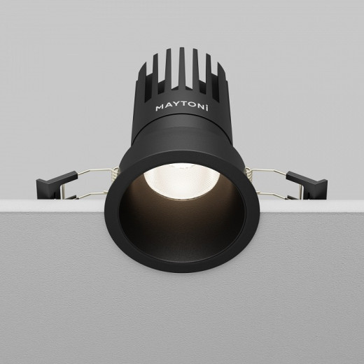 Встраиваемый светильник Maytoni Dip DL118-15W-4K-B