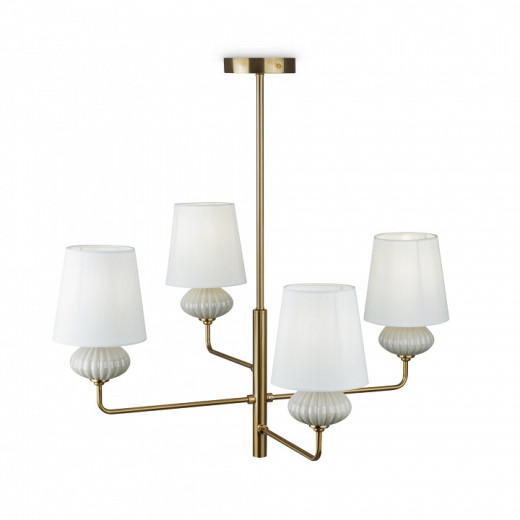 Люстра на штанге Freya Ceramics FR2029PL-04BS