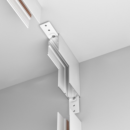 Соединитель угловой внутренний для треков накладных Maytoni Accessories for tracks Exility TRA034ICL-41W