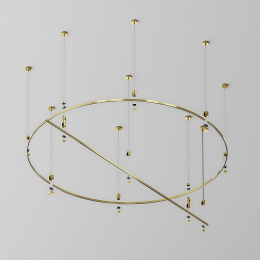 Трек накладной Maytoni Busbar trunkings Flarity TRX154-2SR-D1500-BS