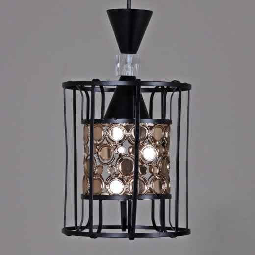 Подвесной светильник 05402-0.9-01 BK+GD