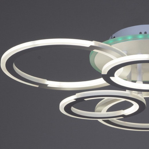 Потолочная люстра 9820 09820-3.3-3+3A WH (RGB)