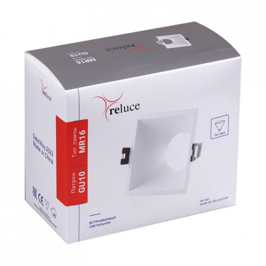 Встраиваемый светильник 16129-9.0-001 GU10 WT