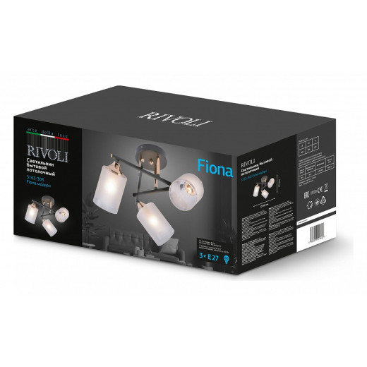 Люстра на штанге Rivoli Fiona Б0059259