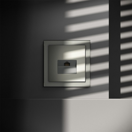 Розетка Ethernet RJ-45 без рамки Voltum S70 VLS060105