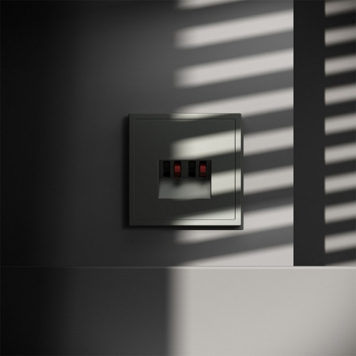 Розетка акустическая без рамки Voltum S70 VLS060306