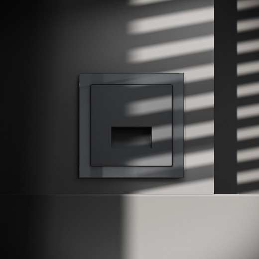 Заглушка для поста с подсветкой, без рамки Voltum S70 VLS070607