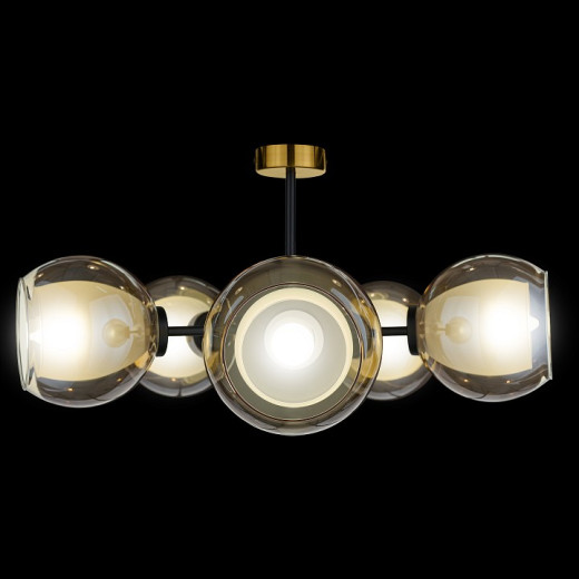 Люстра на штанге 33 идеи S12AM CHN800S.05.17BL.PA-S12AM