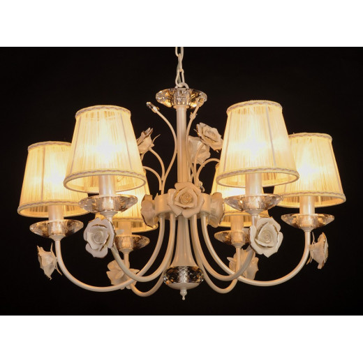 Подвесная люстра Abrasax Annika 2031/6 (cream pearl)