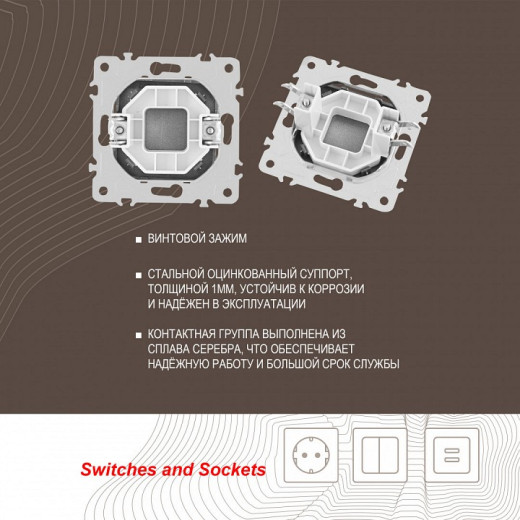 Заглушка для поста, без рамки Arte Milano am-203 203.50-1.shampan