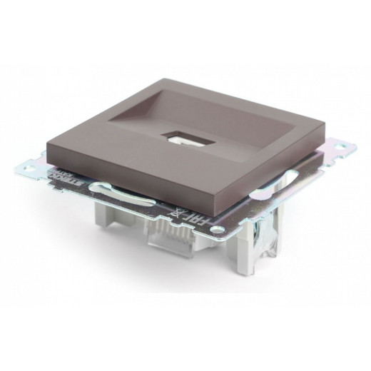 Розетка Ethernet RJ-45 без рамки Stekker Катрин 49023