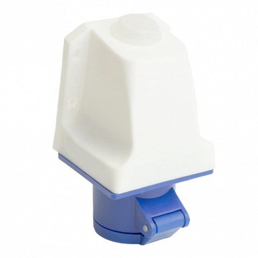 Розетка переносная разборная 2P+PE с крышкой Stekker ST 49432