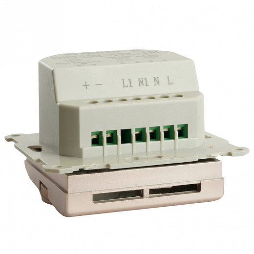 Терморегулятор электромеханический для теплого пола без рамки Stekker GLS00-7117-02 49743