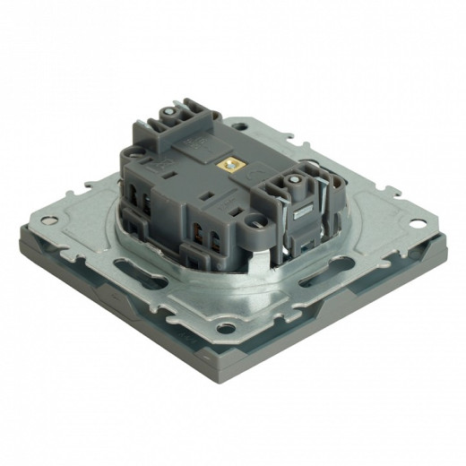 Розетка без заземления, без рамки Stekker Эмили 49954