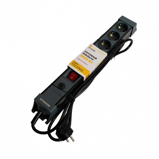 Сетевой фильтр Stekker Techno 50156