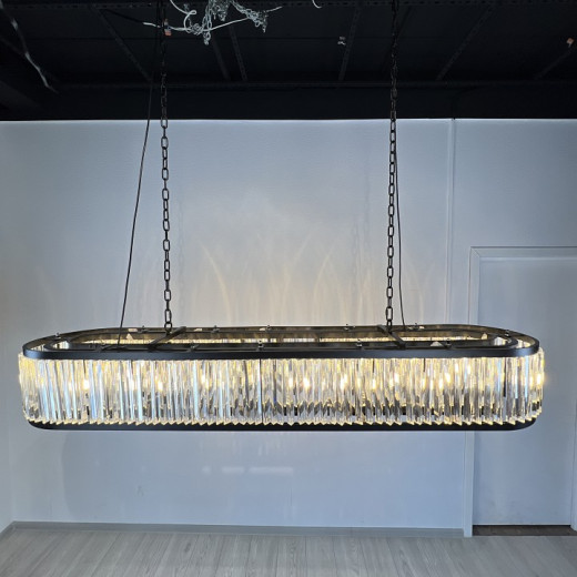 Подвесной светильник Imperiumloft Odeon Clear Glass Black 248522-22