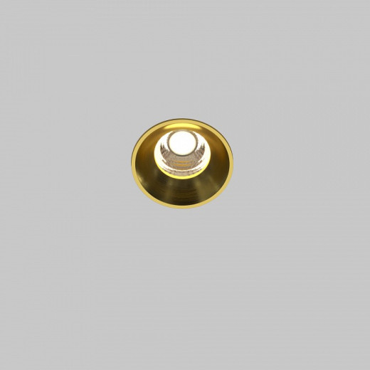 Встраиваемый светильник Maytoni Round DL058-7W3K-TRS-BS