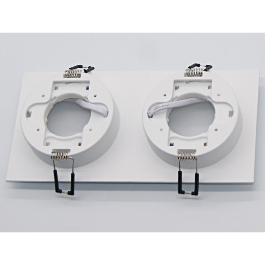 Встраиваемый светильник Maytoni Hoop DL086-02-GX53-SQ-W