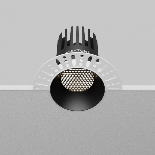 Встраиваемый светильник Maytoni Dip DL121-15W-4K-TRS-B